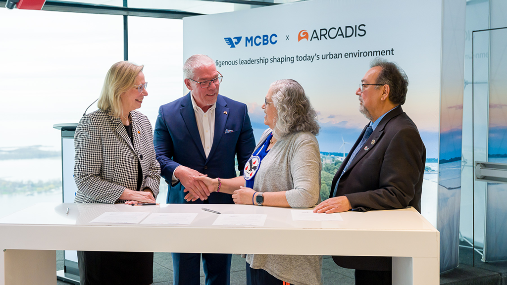 Mississaugas of the Credit Business Corporation and Arcadis Form Partnership for Development Opportunities in Greater Toronto and Greater Golden Horseshoe Areas