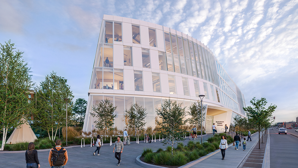 Saskatoon Central Library Project Reflects Indigenous Heritage and Modern Learning Needs