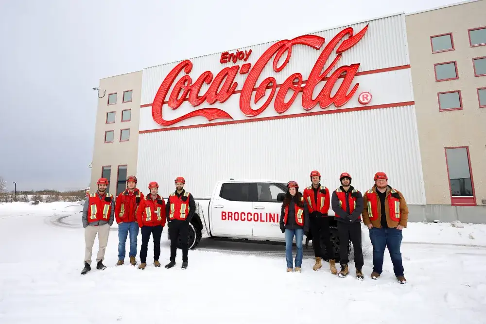Broccolini to Lead Major Expansion at Coke Canada Bottling Facility in Brampton