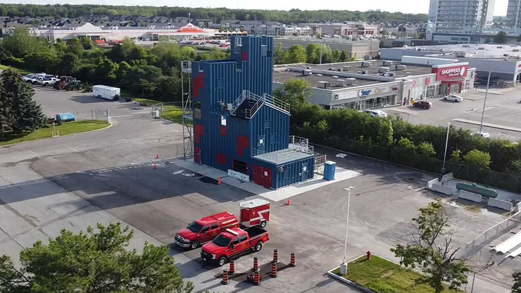 New Training Tower Under Construction for Whitby Fire and Emergency Services