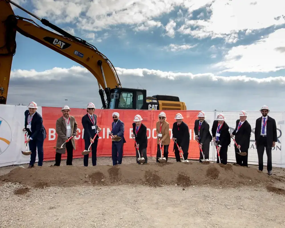 Broccolini Breaks Ground on New Logistics Facility for Automann in Caledon