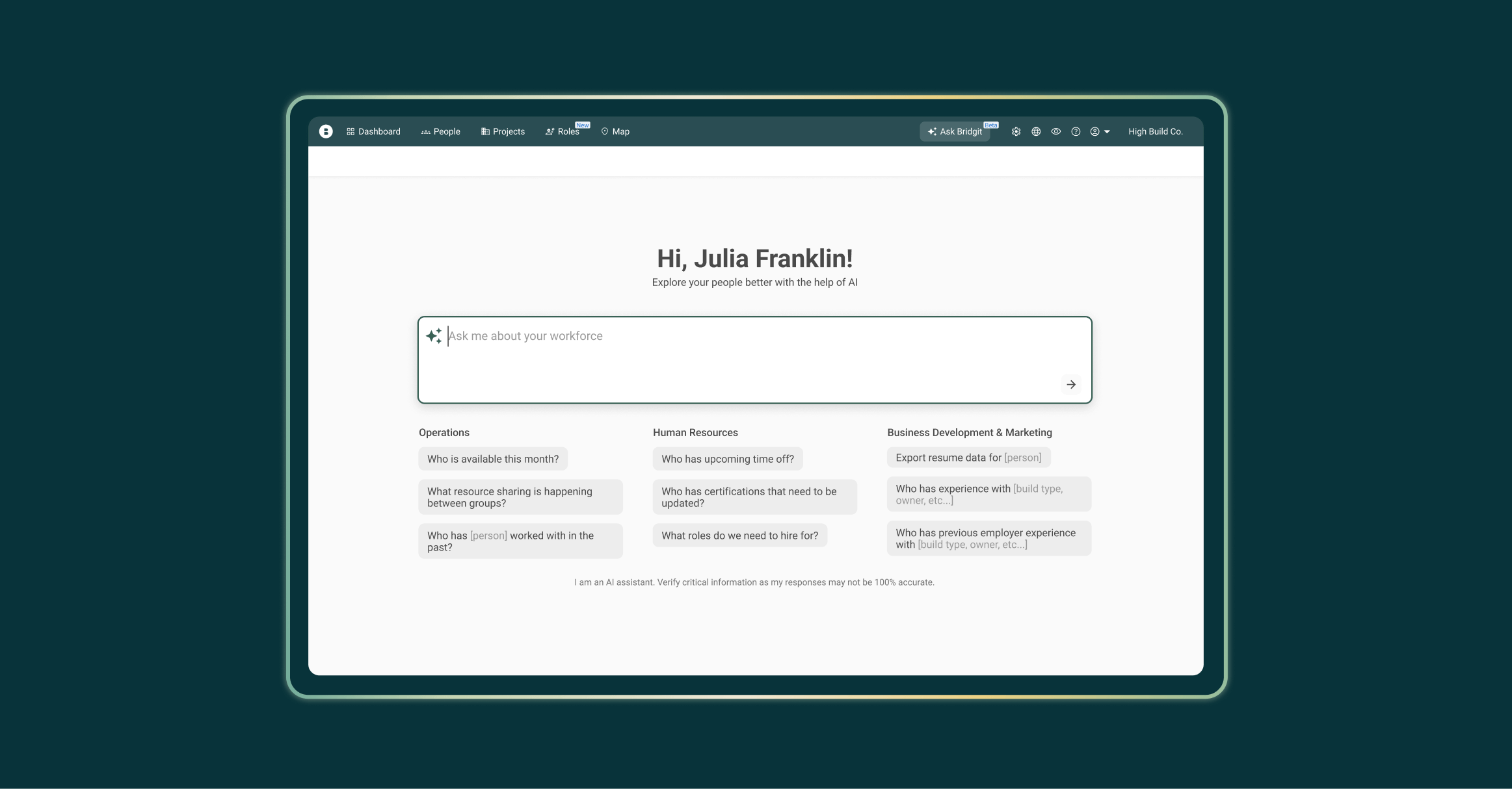 Bridgit Launches AI-Powered Workforce Planning Tools to Enhance Construction Project Outcomes