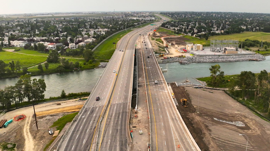 Ivor Strong Bridge Opens as Deerfoot Trail Improvements Project Progresses
