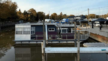 Floating Cottage 'Ursula' Listed for Sale at Port Dover