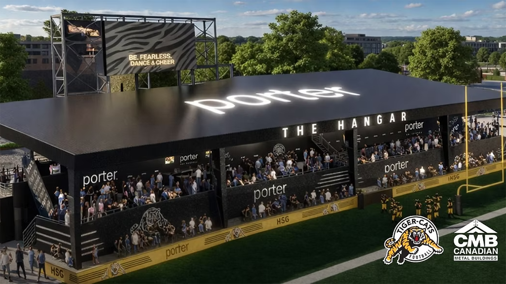 Canadian Metal Buildings Collaborates on New Steel Structure at Hamilton Stadium