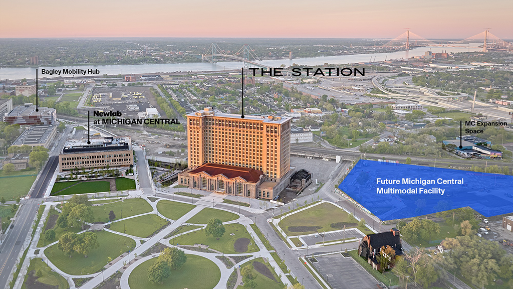 New Amtrak Station Planned in Southwest Detroit as Part of Major Intermodal Facility