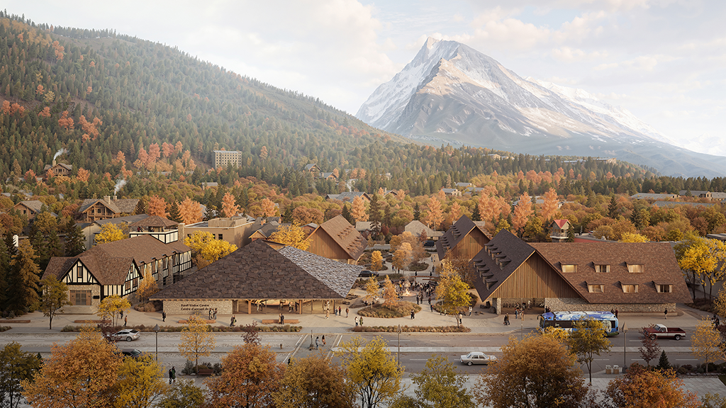 Paul Raff Studio and Kengo Kuma Selected to Design Banff Visitor Centre