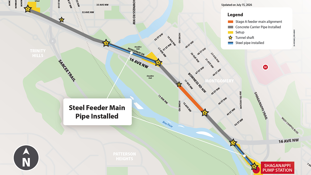 Calgary's Bearspaw South Feeder Main Replacement Project Progresses Steadily