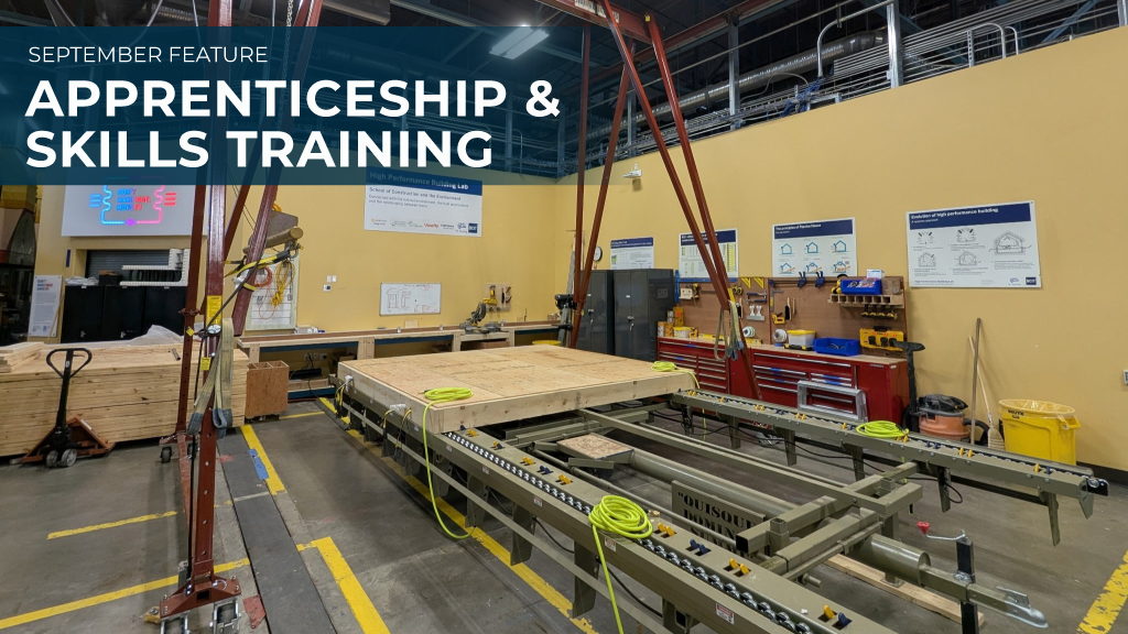 BCIT Launches Innovative Prefabrication Teaching Micro-Factory in Burnaby