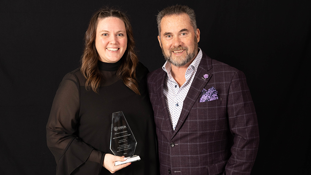Melissa Ruck Receives Field Operations Excellence Award at Women in Construction Gala