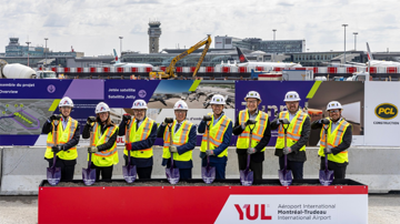 PCL Construction and ADM Aéroports de Montréal Break Ground on Satellite Jetty Project at YUL Montréal-Trudeau International Airport