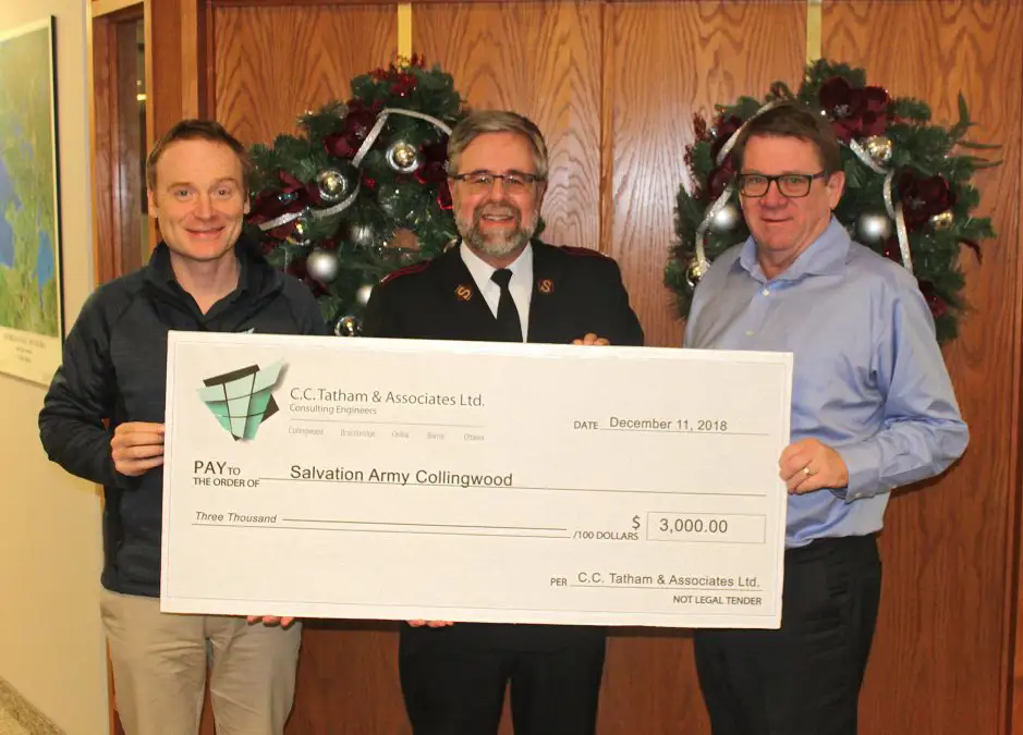 CCTA Contributes $8,250 to Salvation Army Across Multiple Locations