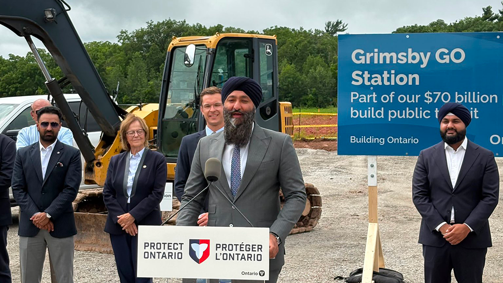 Ontario Government Begins Construction of Grimsby GO Station with New Design Approach