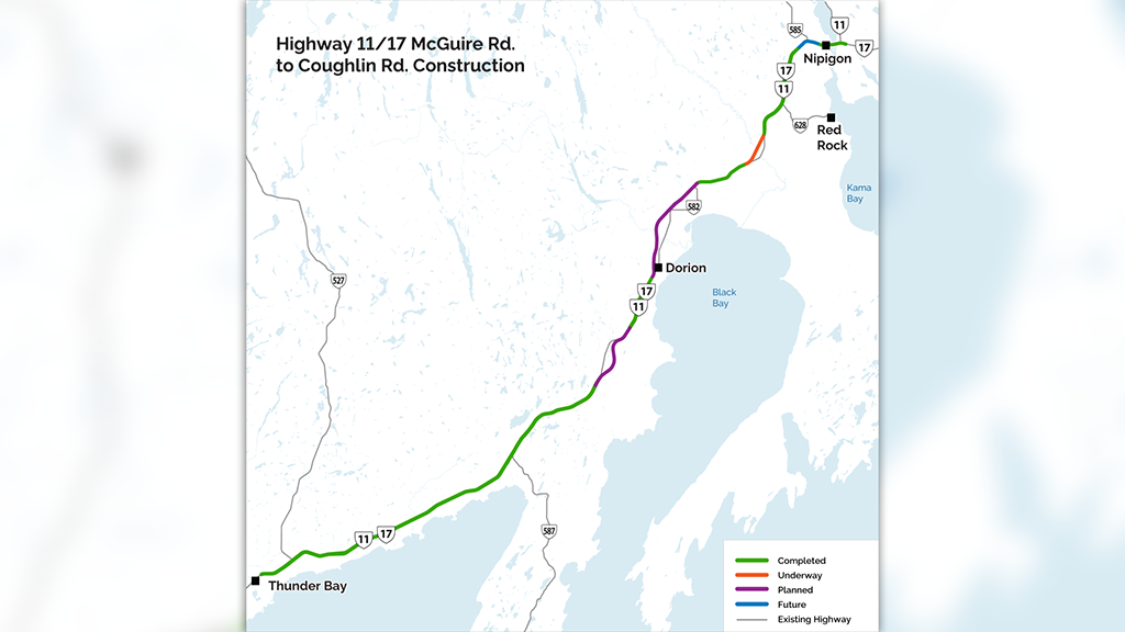 Construction Begins on Highway 11/17 Widening in Ontario