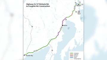 Construction Begins on Highway 11/17 Widening in Ontario