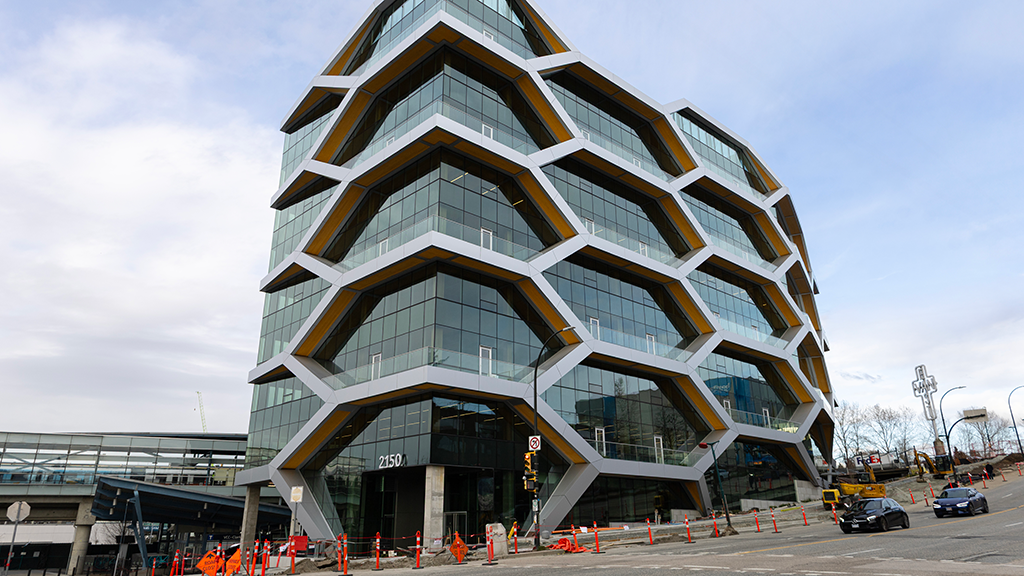 The Hive: Vancouver’s New Landmark Office Building Completes Structural Phase
