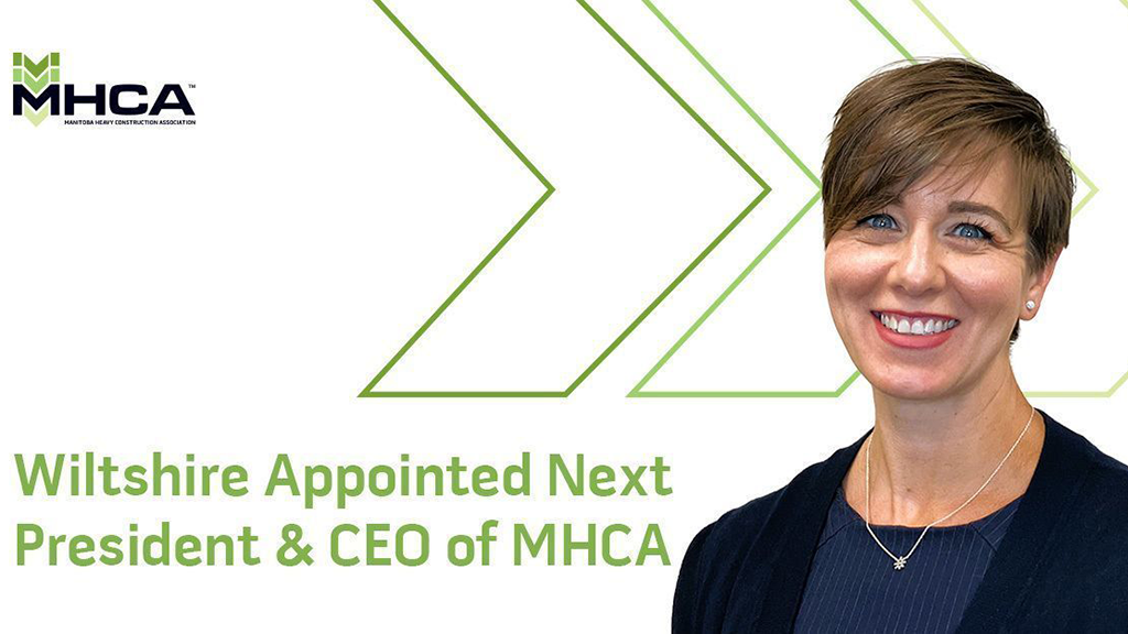 Felicia Wiltshire Appointed as First Female President and CEO of Manitoba Heavy Construction Association