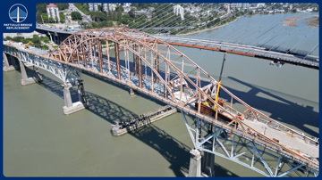Pattullo Bridge Arch Dismantled in Iconic Farewell