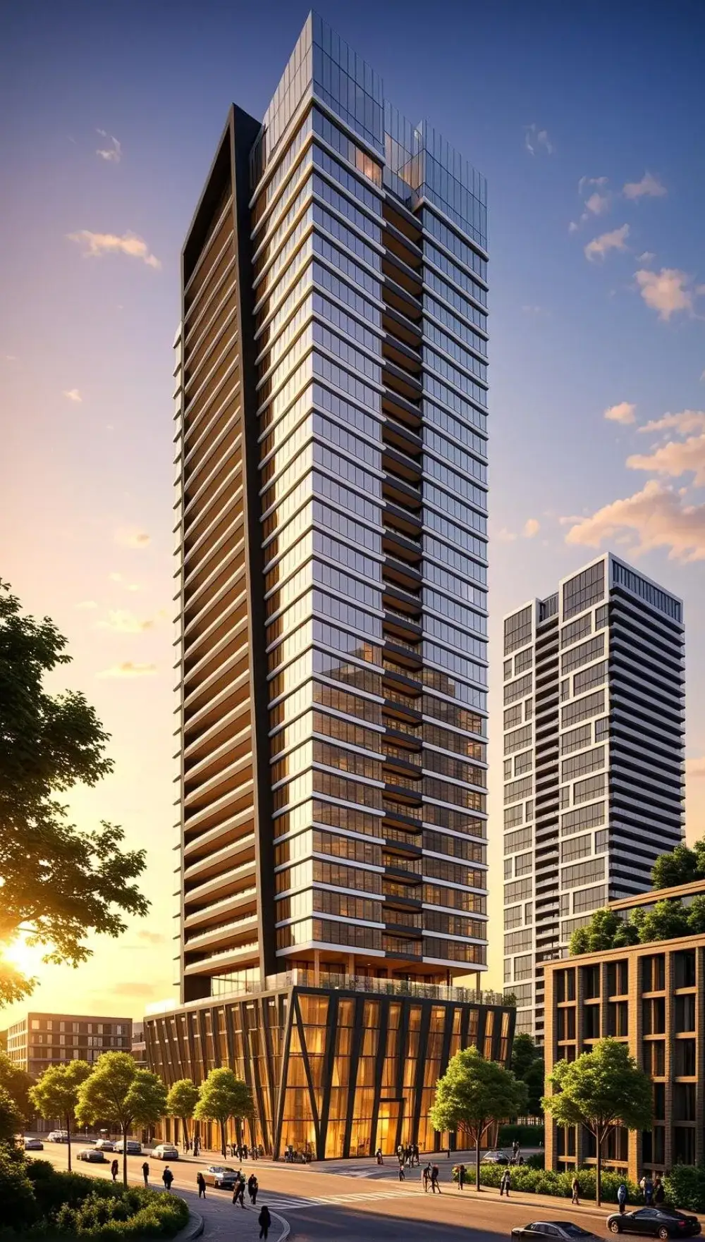 Broccolini Advances The Riv: A 37-Storey Mixed-Use Residential Development in Toronto