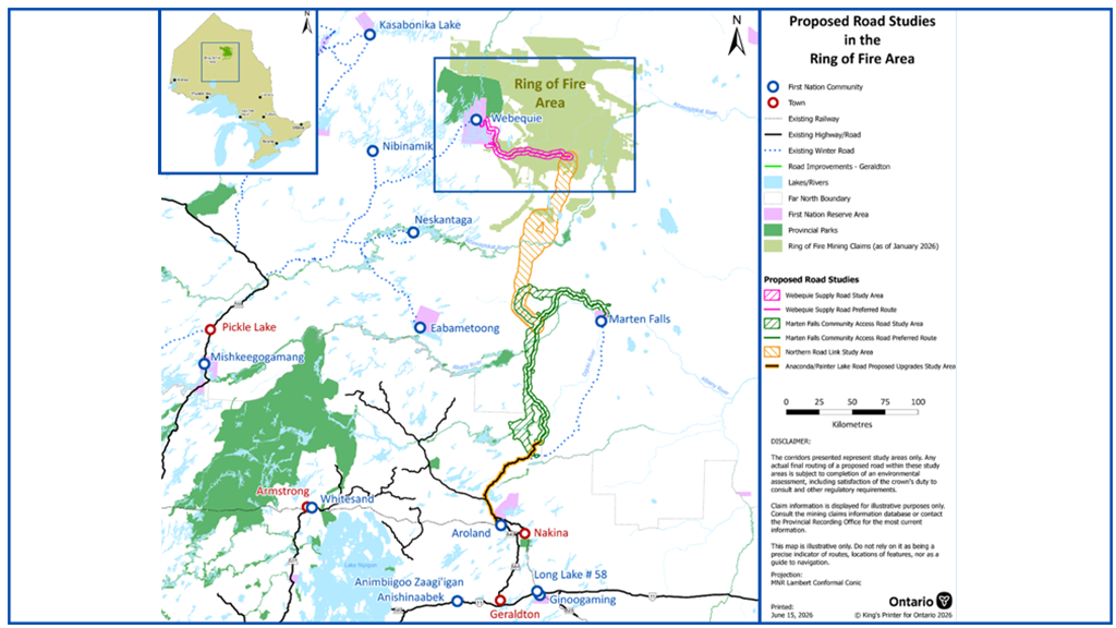 Construction Commences on Road Connecting Webequie First Nation to Ring of Fire Region